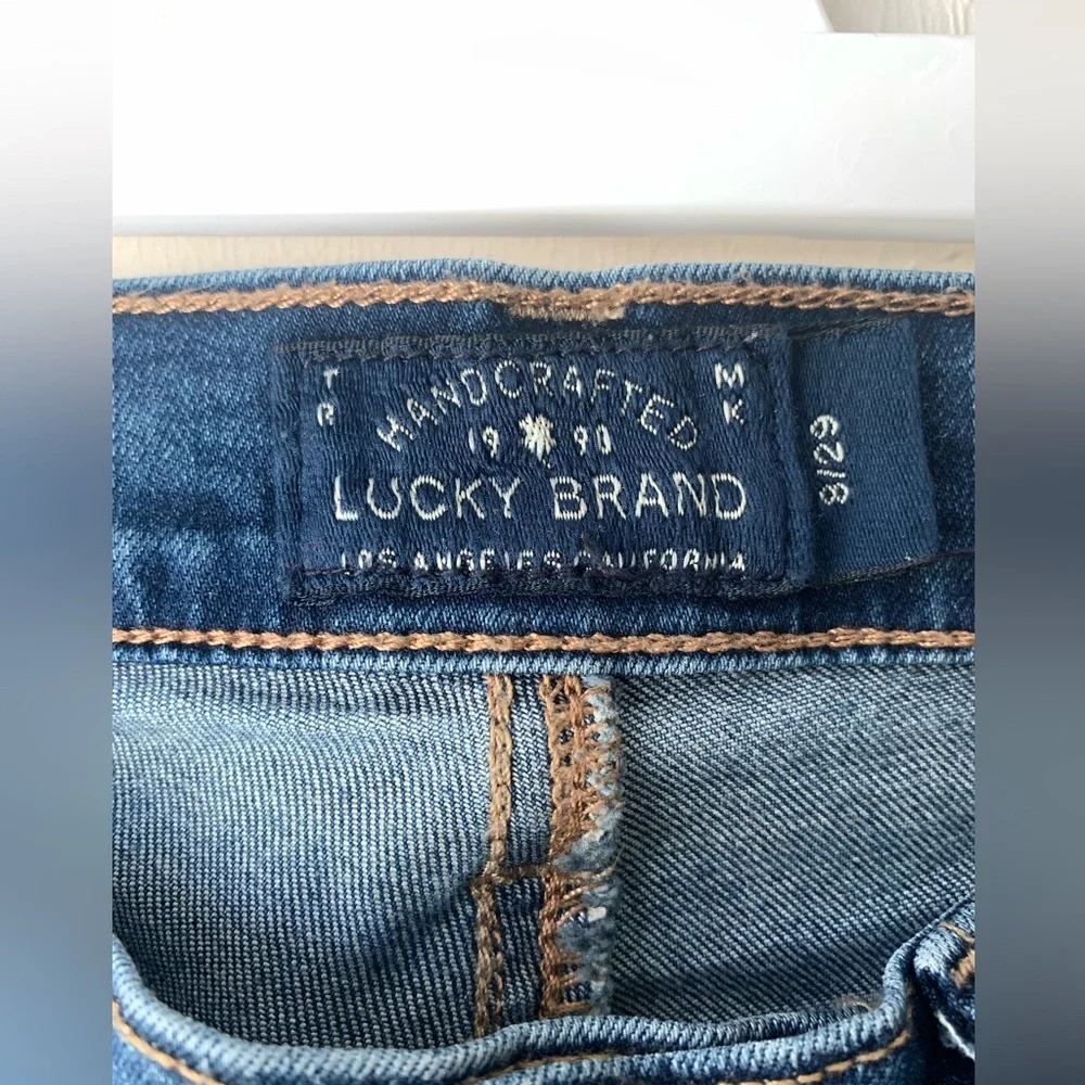 LUCKY BRAND,Charlie Skinny Dark Wash Jeans - Picture 5 of 6